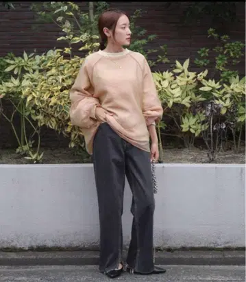 Bab 시어 레이어드 쭈리 맨투맨