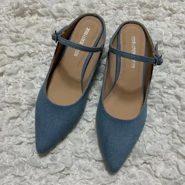 NATURAL BEAUTY BASIC 라이트 블루 펌프스