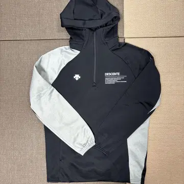 DESCENTE 야구 플리스 자켓 하프 지퍼 새상품급