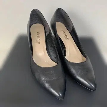 펌프스 히미코 elegance 블랙 24.5cm
