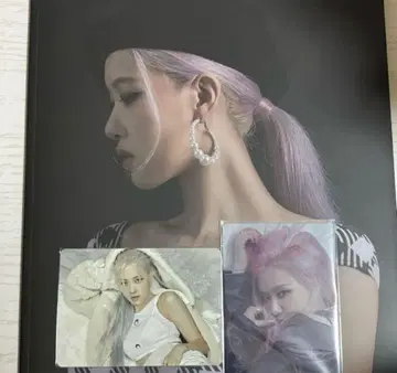 blackpink 로제 트레이딩 카드 the album jp cd