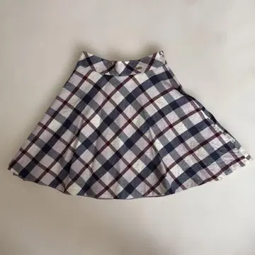 BLUE LABEL CRESTBRIDGE 체크 무늬 플레어 스커트