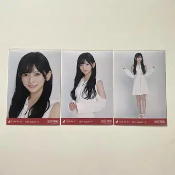 노기자카46 이케다 에이사 브로마이드 맨투맨 컴프