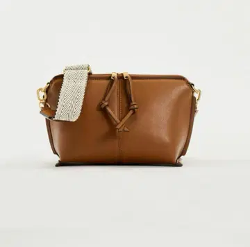ZARA 베이직 숄더백 브라운