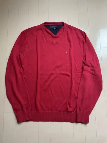 놈코어 city boy TOMMY HILFIGER V넥 니트