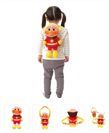 호빵맨 외출 봉제 인형 백팩