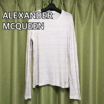 새상품급 ALEXANDER MCQUEEN 티셔츠 긴팔 해골 맥퀸