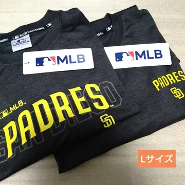 MLB 파드레스 메쉬 T셔츠 반팔 긴팔 L사이즈 2개 세트 2