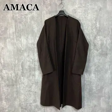 새상품 AMACA MANTECO 리버 코트 38