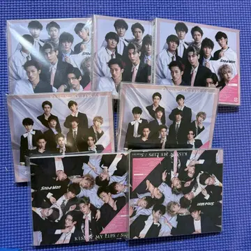 Snow Man KISSIN MY LIPS CD 3 형태 세트