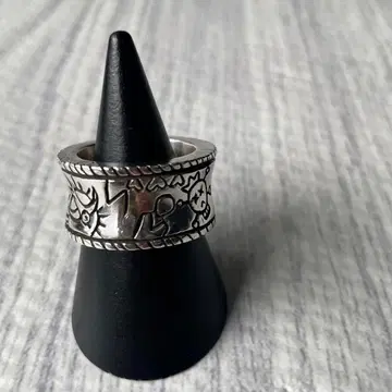 조니뎁 타투 반지 실버 925