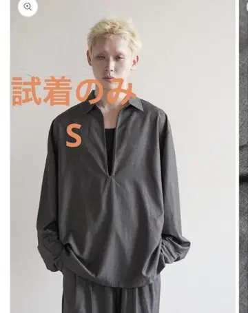 오셀먼트 OVERSIZED VAREUSE SHIRT