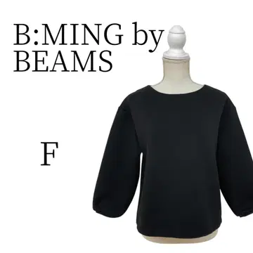 B:MING by BEAMS 블랙 긴팔 티셔츠 F