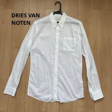 DRIES VAN NOTEN 화이트 셔츠 사이즈 46