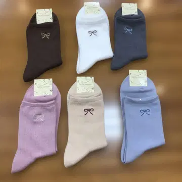 tutuanna 리본 자수 삭스 세트