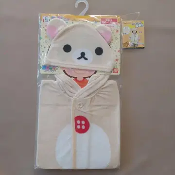 곰 디자인 후드 부착 코스튬 100~120cm 새상품