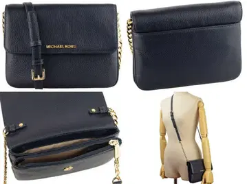 마이클코어스 숄더 지갑 백 네이비