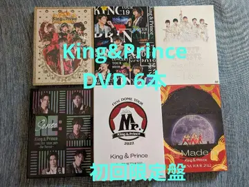 King&Prince 라이브 투어 DVD 초회 한정판 6개 세트 새상품급