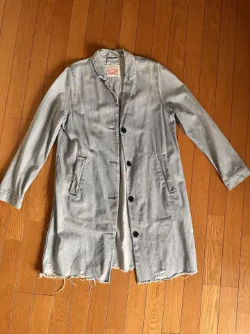 가격 인하 Levi's 여성용 라이트 블루 데님 자켓