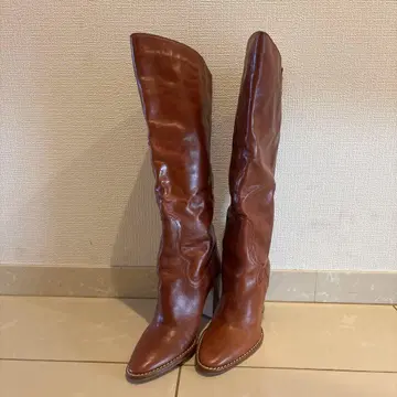 ZARA 리얼 가죽 웨스턴 부츠 38