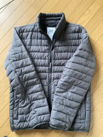GAP 그레이 퍼 다운 자켓