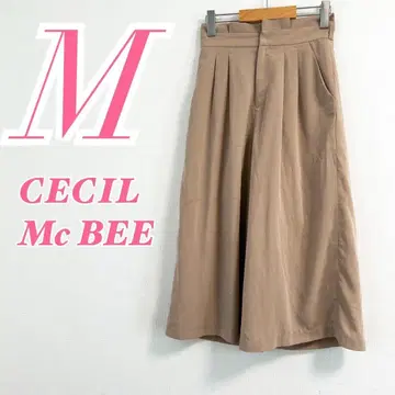 CECIL Mc BEE M 사이즈 베이지 플레어 팬츠 오피스 캐주얼