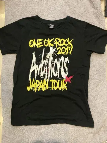 ONE OK ROCK Ambitions Japan Tour 티셔츠 L