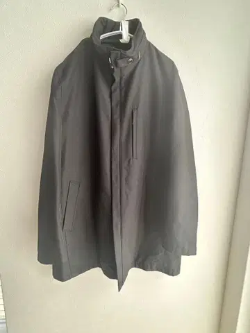 블랙 스텐카라 코트