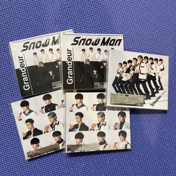 Snow Man Grandeur CD 5장 세트