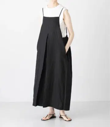 카구레 린넨 백 개더 원피스 어반 리서치 도어스