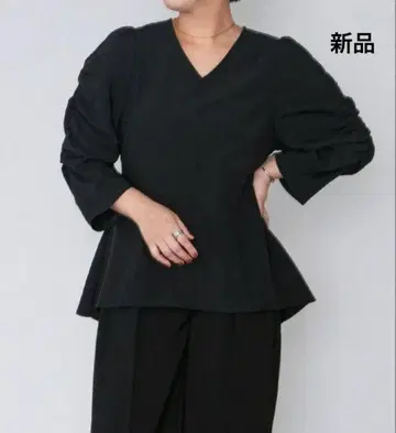 새상품 블랙 튜닉