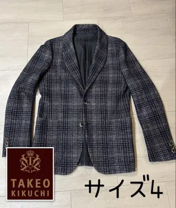 TAKEO KIKUCHI 울 계열 자켓 사이즈 4