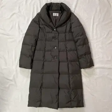 M-premierBLACK 엠프리미어 블랙 다운 롱 코트 36S