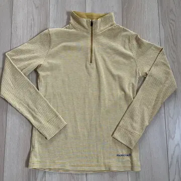 몽벨 WIC.보더 롱 슬리브 지퍼 셔츠 우먼 M