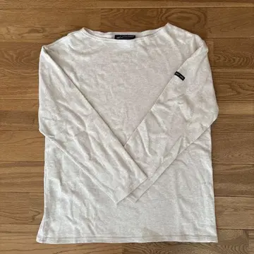 SAINT JAMES 긴팔 티셔츠 아이보리 T4