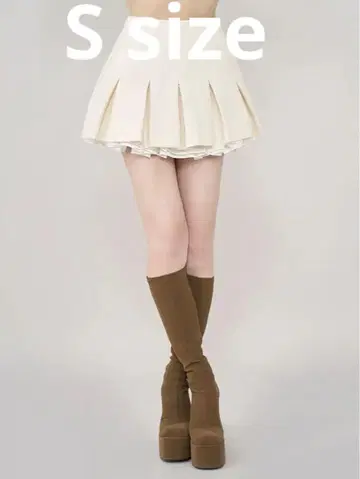 다리치 스팽글 트위드 미니 스커트