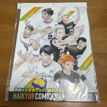 하이큐!! 코믹 달력 2022 미개봉