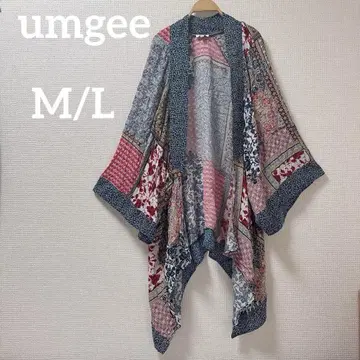 새상품급 umgee [ M/L ] 패치워크 오분 소매 가디건