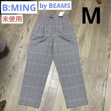 [ 미사용 ] 여성용 팬츠 B:MING by BEAMS 체크 M