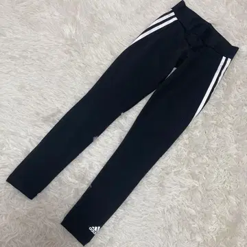 adidas 레깅스 팬츠 블랙 S 스포츠 액티브 스트레치