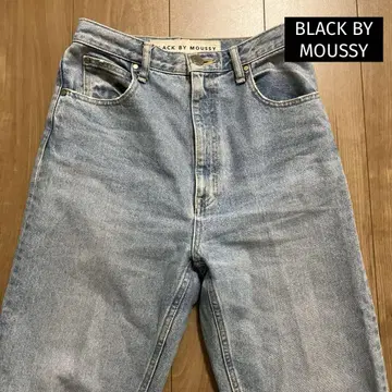 [ BLACK BY MOUSSY ] 사이즈 25 데님 청바지 스트레이트