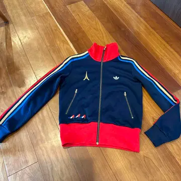 adidas 에펠탑 자수 저지 네이비/레드