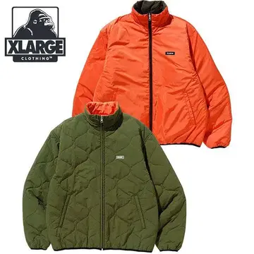 XLARGE 리버서블 퀼팅 자켓
