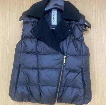 COOMB 블랙 다운 베스트 38