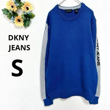 a4112 DKNY JEANS 온워드 니트 스웨터 캐주얼 S