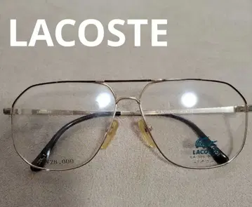 LACOSTE 골드 팔각형 안경 프레임 000 928