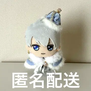 인형 옷 10cm 왕 왕관 망토 왕자 스카이블루