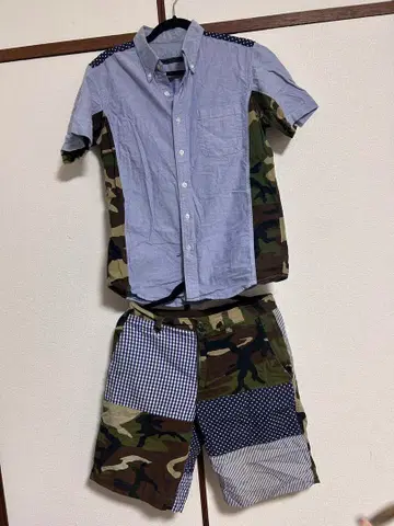 최종 가격 인하 SOPHNET. 소프넷 반팔 셔츠 & 숏팬츠