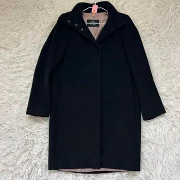 가격 인하 맥스앤코 MAX&CO. 울 하이넥 코트