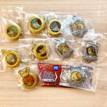 가정교사 히트맨 봉고레 메탈 아트 마스코트 키링 가챠 10개